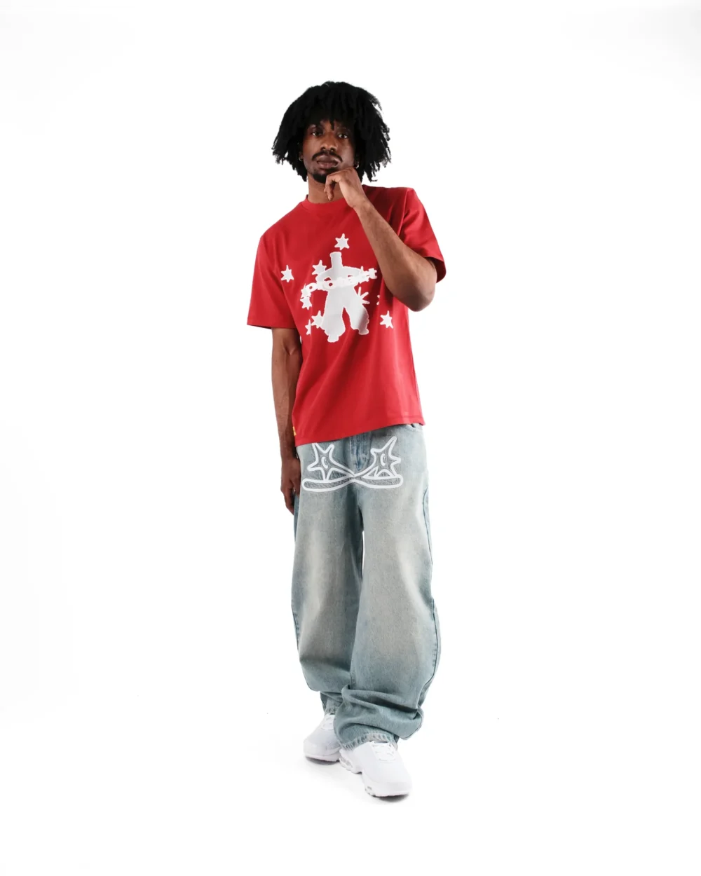 RED STARLADY TEE - Image 3