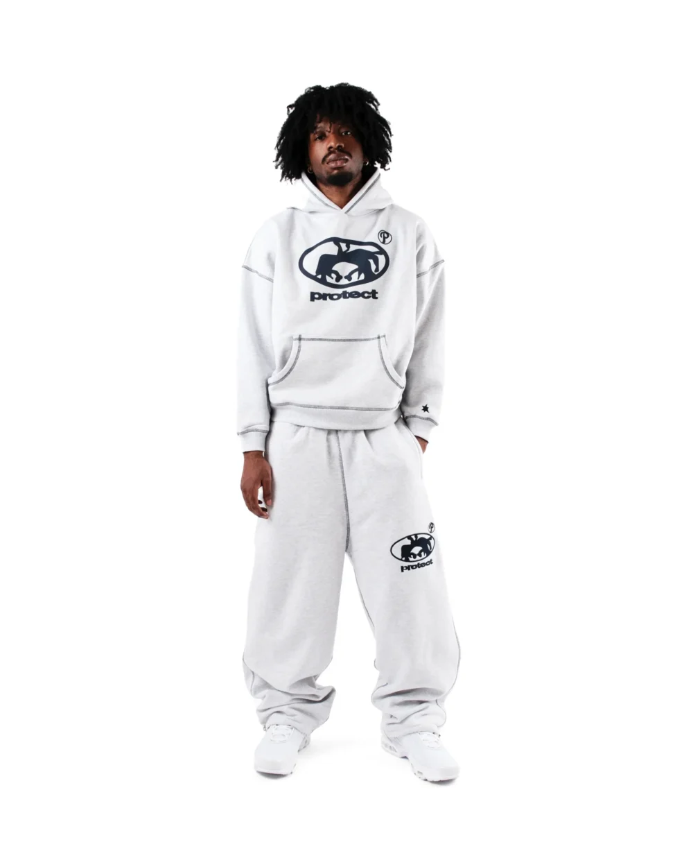 GREY/NAVY BRUDDA SWEATS - Image 3