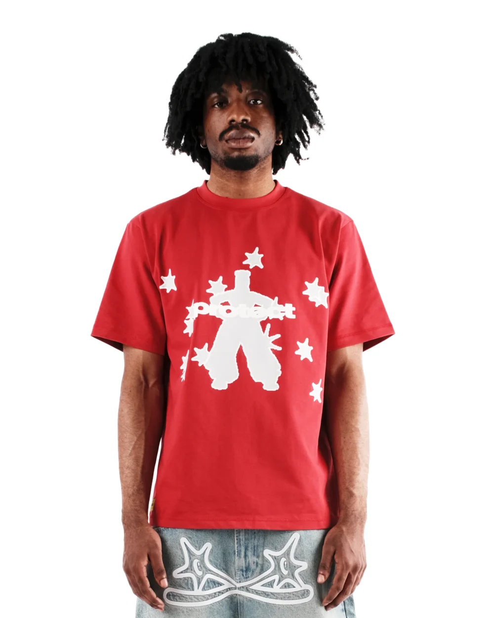 RED STARLADY TEE - Image 2