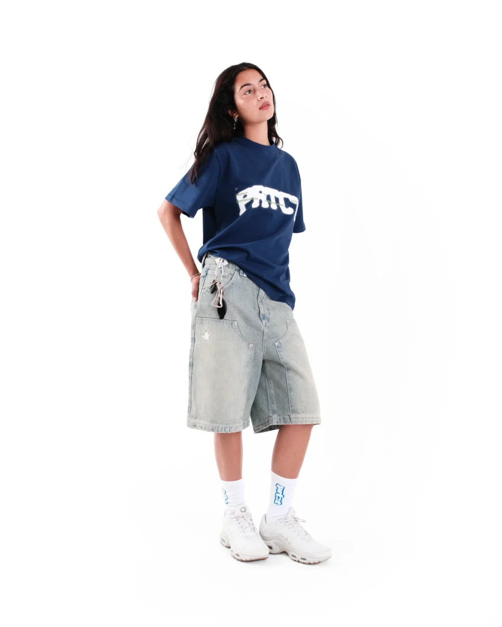 NAVY COLLEGE TEE - Image 4