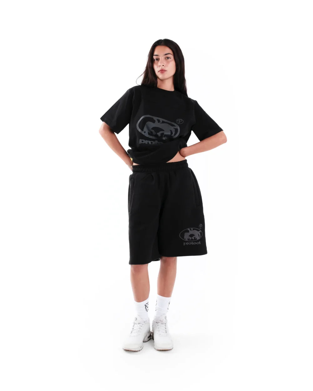 BLACKOUT BRUDDA PANELLED TEE - Image 4
