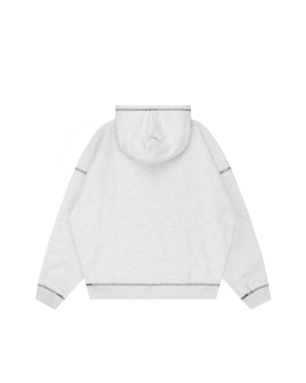 GREY/NAVY BRUDDA HOODIE - Image 2