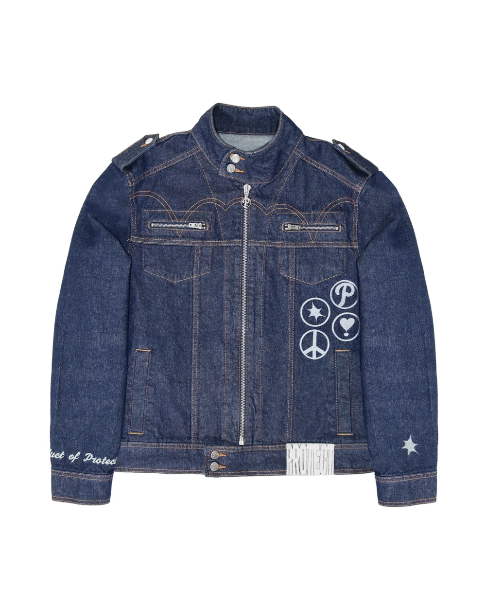 Chief Denim Jacket Indigo