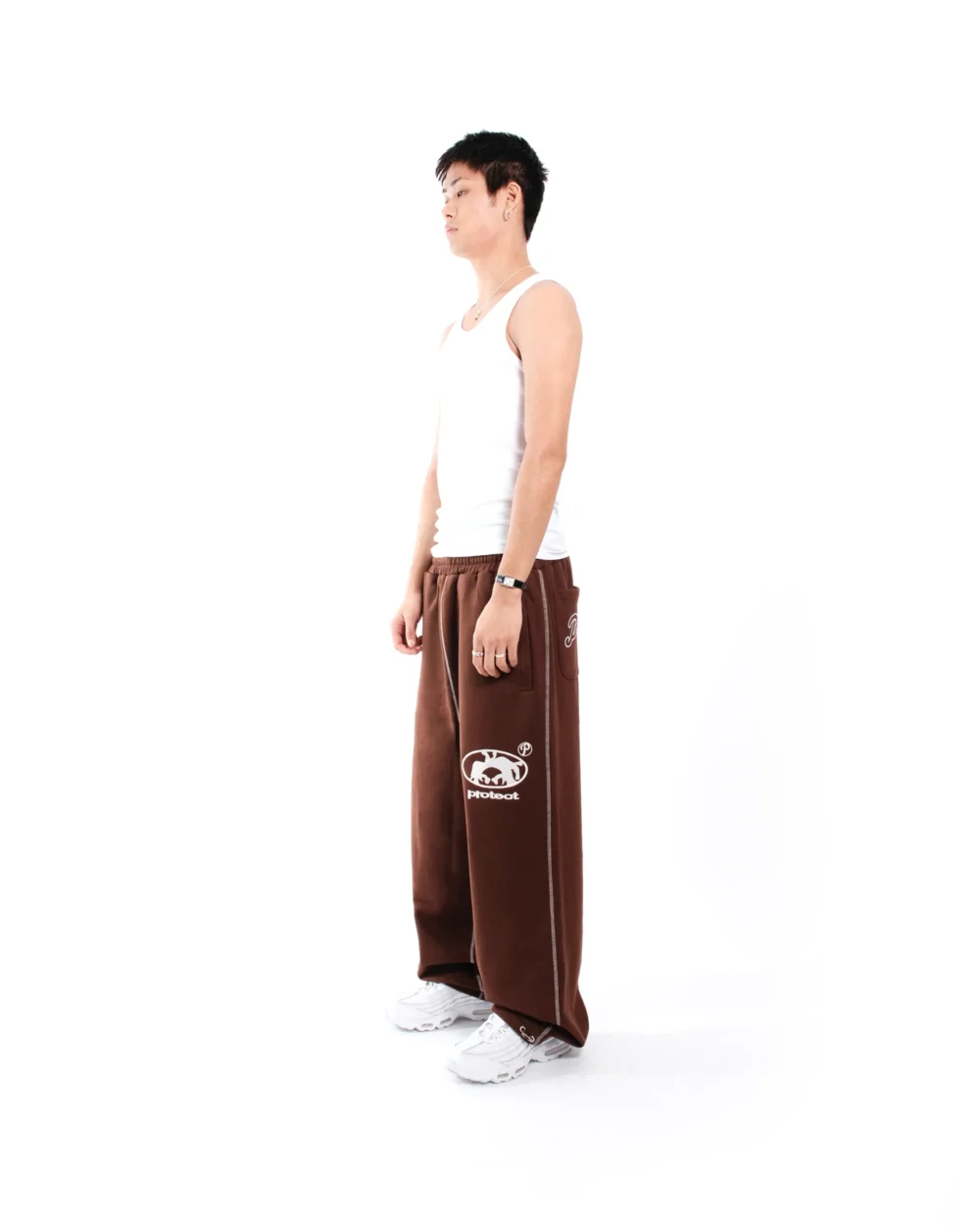 MOCHA BROWN BRUDDA SWEATS - Image 3