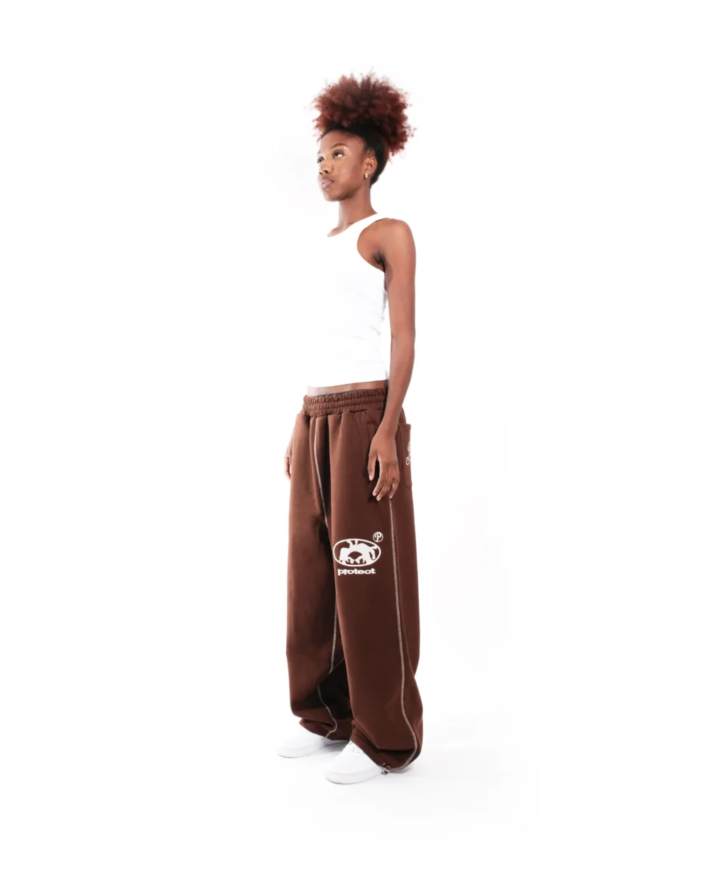 MOCHA BROWN BRUDDA SWEATS - Image 4