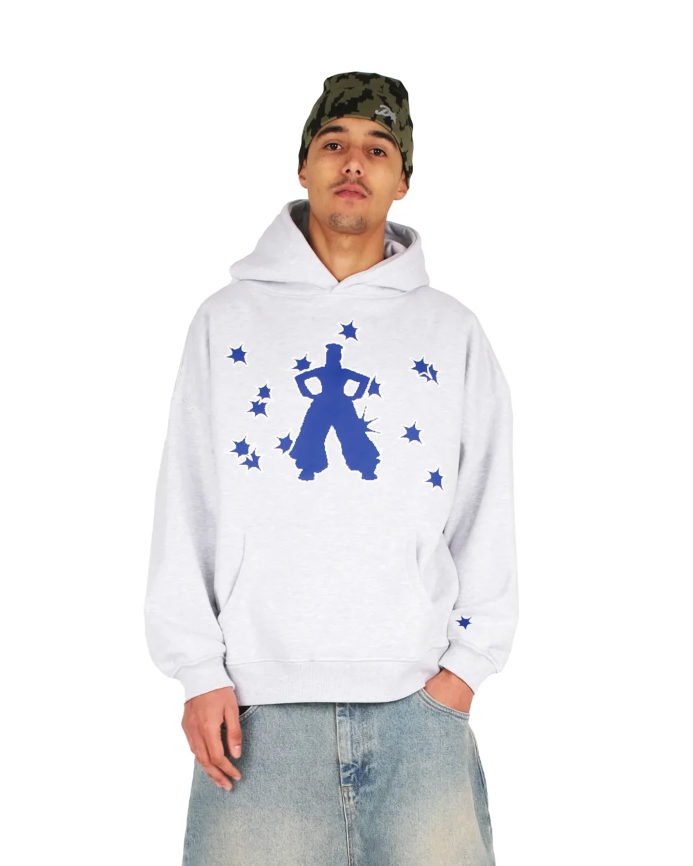 GREY STARLADY HOODIE - Image 5