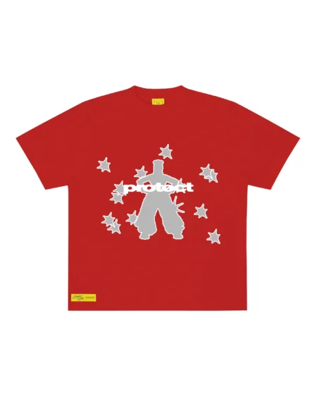 RED STARLADY TEE