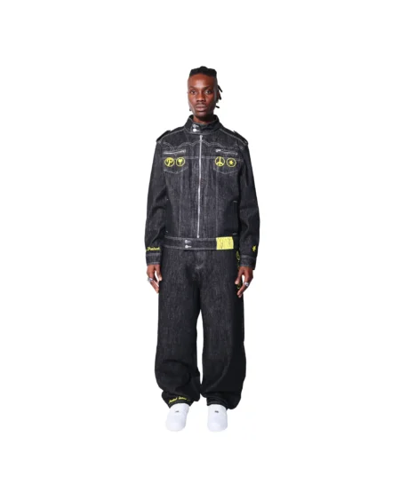 Chief Denim Jacket Black